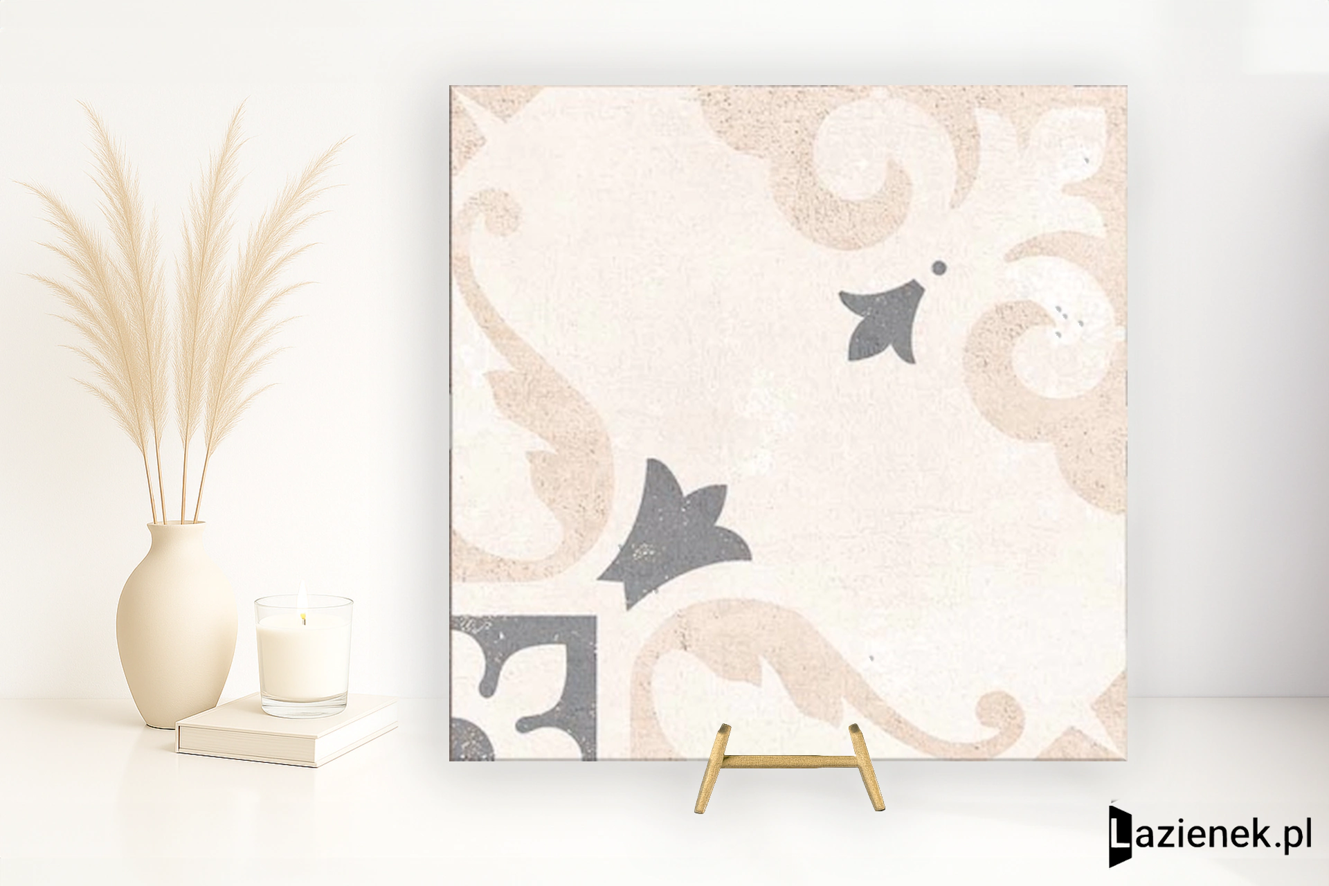 Casalgrande Padana Opus Multicolor Beige C połaczenie mat-poler 20x20 cm gr. 9 mm - płytka rektyfikowana/10400395